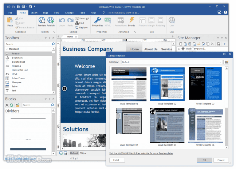 WYSIWYG Web Builder 19.0.2 download the new version for windows